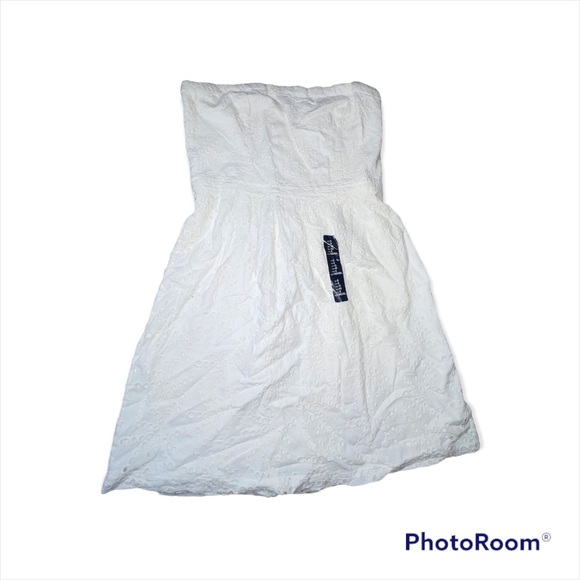 Gap Eyelet Strapless Dress - Picture 1 of 3